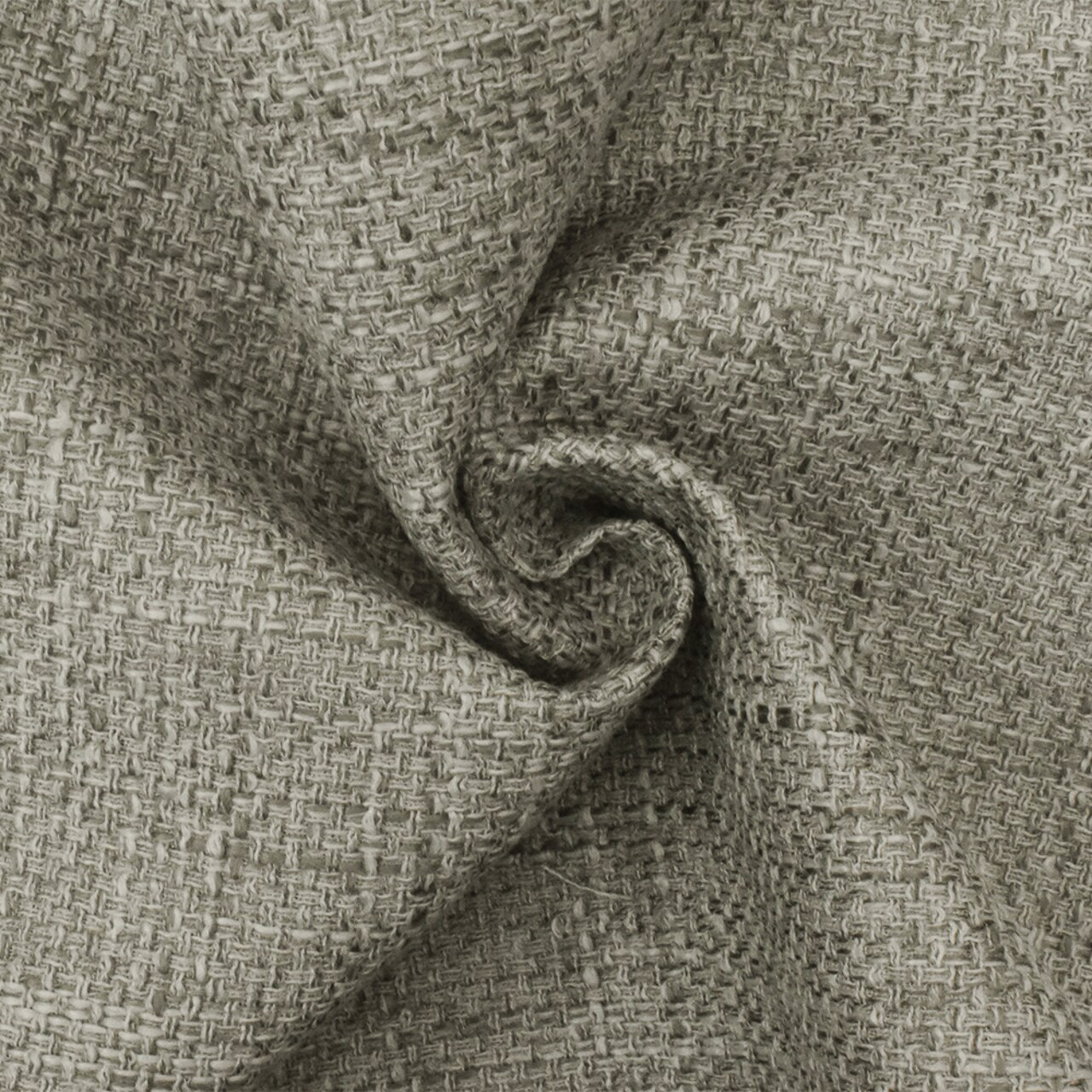 Taupe-Gray Texture Poly Dobby Woven Home Decorating Fabric By the Yard